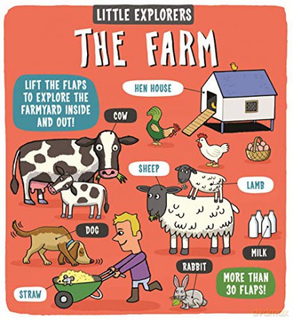Little Explorers: The Farm - Dynamo Ltd. [KSIĄŻKA]