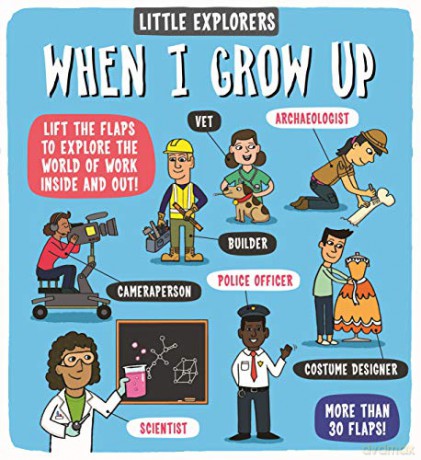 Little Explorers: When I Grow Up - Dynamo Ltd. [KSIĄŻKA]