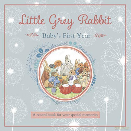 Little Grey Rabbit: Baby's First Year - Angela Swan, Jo Anne Davies [KSIĄŻKA]