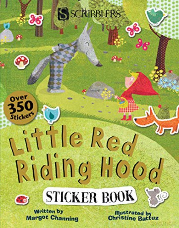 Little Red Riding Hood Sticker Book (Scribblers Fun Activity) - Margot Channing [KSIĄŻKA]