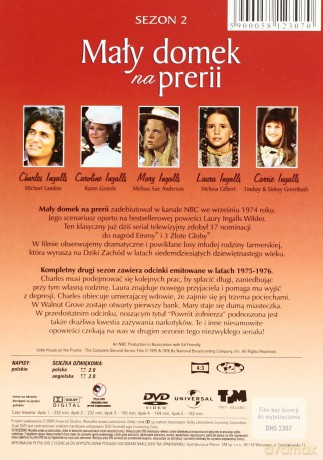 Mały domek na prerii sezon 2 BOX [5DVD]