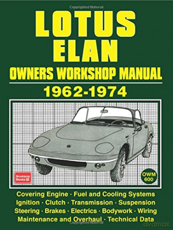 Lotus Elan Owners Workshop Manual 1962-1974: Owners Manual (Workshop Manual Lotus) [KSIĄŻKA]