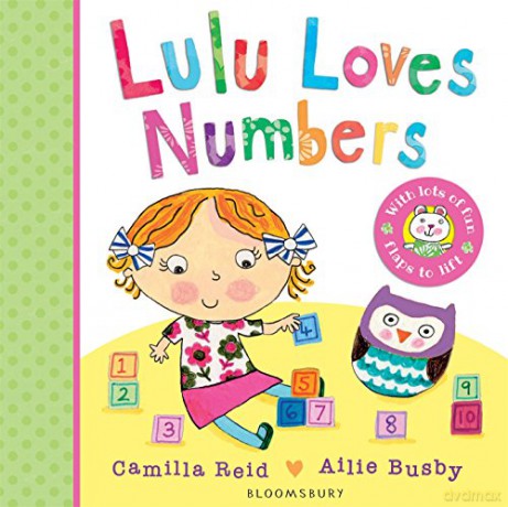 Lulu Loves Numbers - Camilla Reid [KSIĄŻKA]