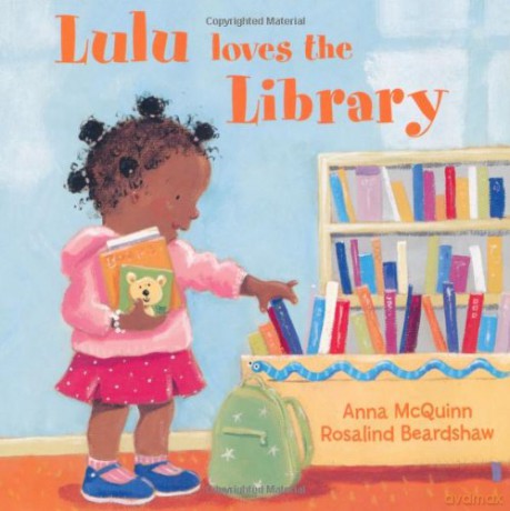Lulu Loves the Library (Booky Girl Lulu) - Anna McQuinn [KSIĄŻKA]