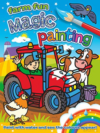 Magic Painting: Farm Fun (Award Magic Painting) - Angela Hewitt [KSIĄŻKA]
