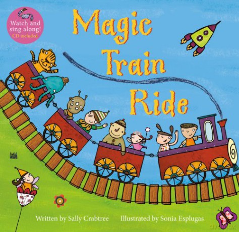 Magic Train Ride (Singalong) - Sally Crabtree [KSIĄŻKA]