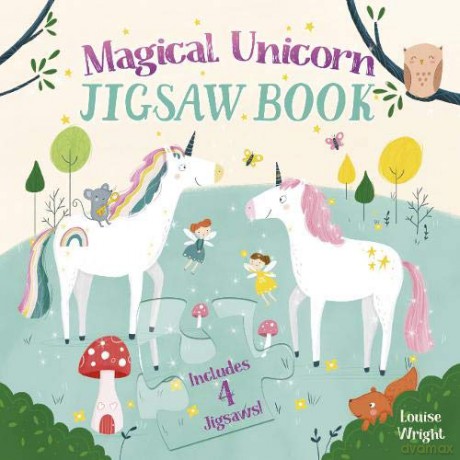 Magical Unicorn Jigsaw Book - Lisa Regan [KSIĄŻKA]