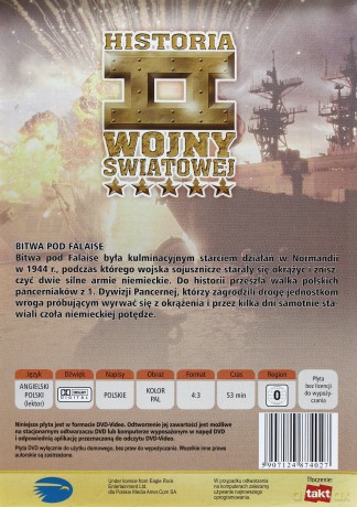 Historia II Wojny Światowej 48:Bitwa pod Falaise [DVD]