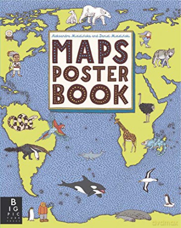 Maps Poster Book - Aleksandra Mizielinski [KSIĄŻKA]