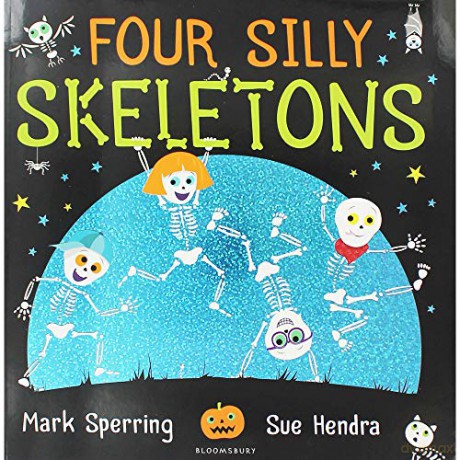 Mark Sperring Four Silly Skeletons [KSIĄŻKA]