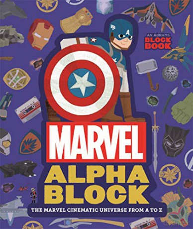 Marvel Alphablock (An Abrams Block Book): The Marvel Cinematic Universe from A to Z: The Marvel Cinematic Universe from A to Z - Peskimo [KSIĄŻKA]