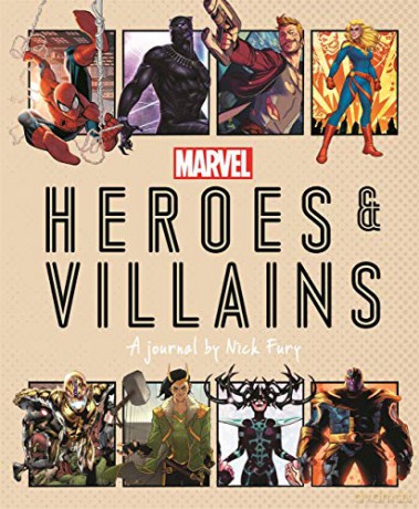 Marvel Heroes and Villains: A journal by Nick Fury - Ned Hartley [KSIĄŻKA]