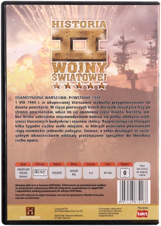 Encyklopedia II Wojny Światowej 51: Osamotniona Warszawa - Powstanie 1944 [DVD]