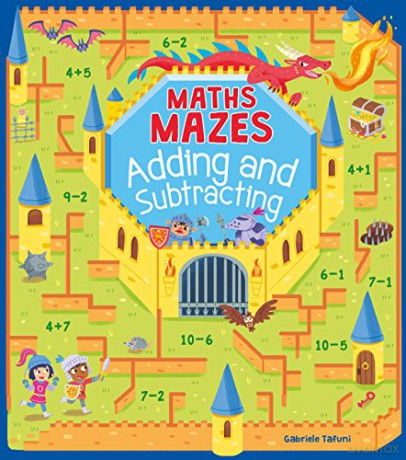 Maths Mazes: Adding and Subtracting (Super Stars Activity Books) - Catherine Casey [KSIĄŻKA]
