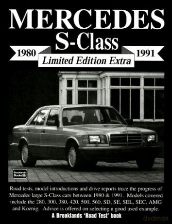 Mercedes S-class 1980-1991 Limited Edition Extra (Brooklands Books Road Test Series) (Brooklands Road Test Extra) - R.M. Clarke [KSIĄŻKA]