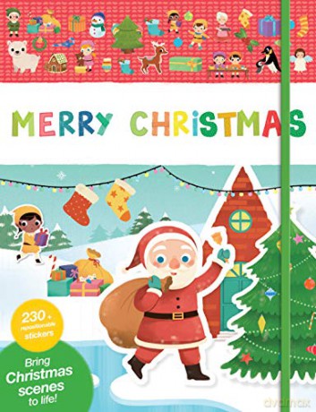 Merry Christmas (My Very First Stickers) - Auzou [KSIĄŻKA]