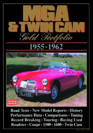 MG, MGA and Twin Cam Gold Portfolio 1955-1962 (Brooklands Road Test Series) - R.M. Clarke [KSIĄŻKA]