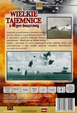 Wielkie Tajemnice II Wojny Światowej 25: Tajemnica Japońskiej Klęski Pod Midway [DVD]