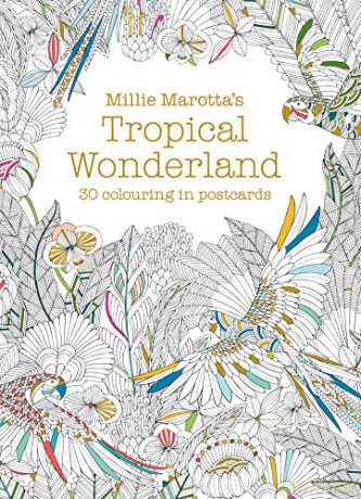 Millie Marotta's Tropical Wonderland Postcard Book: 30 Beautiful Cards for Colouring in (Colouring Books): 13 - Millie Marotta [KSIĄŻKA]