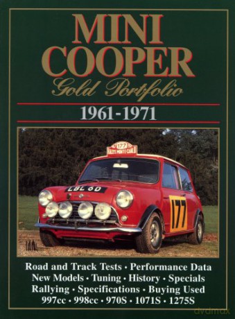 Mini Cooper Gold Portfolio 1961-1971 (Brooklands Books Road Test Books) - R.M. Clarke [KSIĄŻKA]