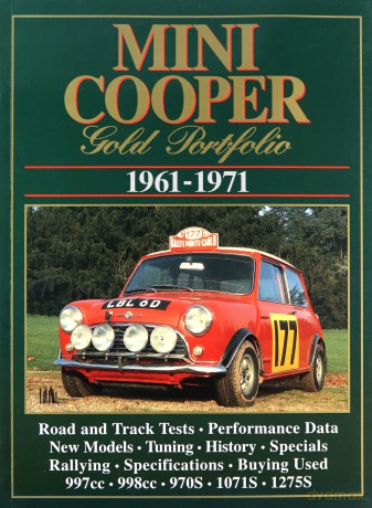 Mini Cooper Gold Portfolio 1961-1971 (Brooklands Books Road Test Books) - R.M. Clarke [KSIĄŻKA]