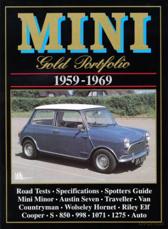 Mini Gold Portfolio 1959-1969 (Brooklands Books Road Test Series) (Gold Portfolio Series) - R.M. Clarke [KSIĄŻKA]