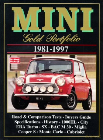 Mini Gold Portfolio 1981-1997 (Brooklands Books Road Test Series) (Gold Portfolio Series) - R.M. Clarke [KSIĄŻKA]