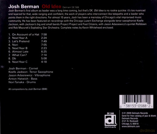 Josh Berman, Keefe Jackson, Jason Adasiewicz, Anton Hatwich, Nori Tanak: Old Idea [CD]