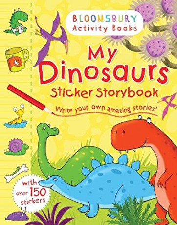 My Dinosaurs Sticker Storybook (Chameleons) - Andy Rowland [KSIĄŻKA]