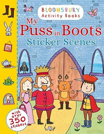 My Puss In Boots Sticker Scenes (My Fairytale Sticker Scenes) - Bloomsbury [KSIĄŻKA]