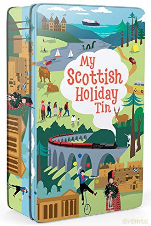 My Scottish Holiday Tin - Helen Redding [KSIĄŻKA]