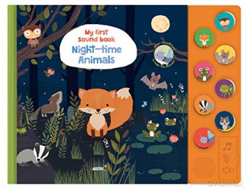 Night Animals (My First Sound Book) - Auzou [KSIĄŻKA]