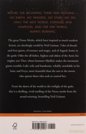 Norse Mythology - Neil Gaiman [KSIĄŻKA]