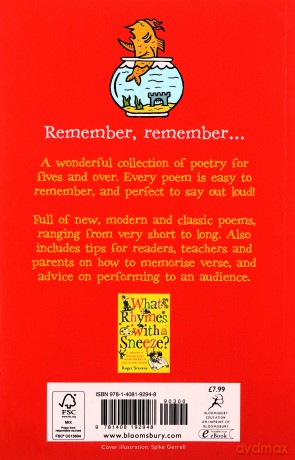 Off By Heart: Poems for Children to Learn and Remember - Roger Stevens [KSIĄŻKA]
