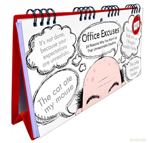 Office Excuses Flip Book:: 1 - Jamien Bailey [KSIĄŻKA]