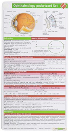 Ophthalmology Pocketcard Set - A Toren [KSIĄŻKA]