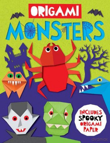 Origami Monsters: Includes spooky origami paper - Belinda Webster [KSIĄŻKA]