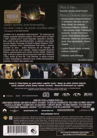 Ciekawy przypadek Benjamina Buttona [2DVD]