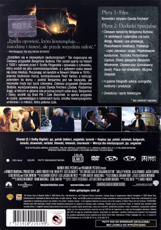 Ciekawy przypadek Benjamina Buttona [2DVD]