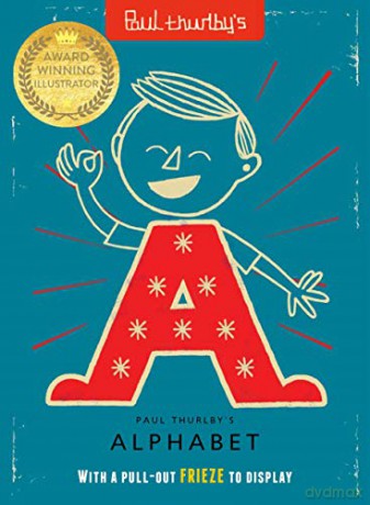 Paul Thurlby's Alphabet: With a pull-out FRIEZE to display - Paul Thurlby [KSIĄŻKA]