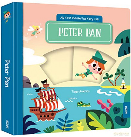 Peter Pan (My First Pull-the-Tab Fairy Tale) - Auzou [KSIĄŻKA]
