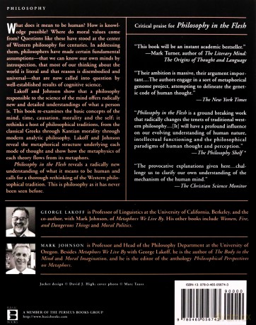 Philosophy In The Flesh: The Embodied Mind and Its Challenge to Western Thought - George Lakoff [KSIĄŻKA]