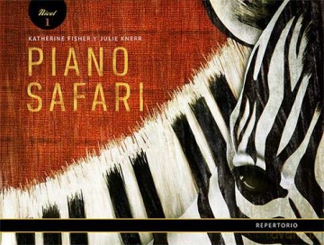 Piano Safari Repertoire 1 Spanish ed (Piano Method) - Julie Knerr [KSIĄŻKA]