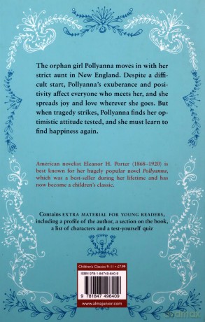 Pollyanna: Illustrated by Kate Hindley (Alma Junior Classics) - Eleanor H. Porter [KSIĄŻKA]
