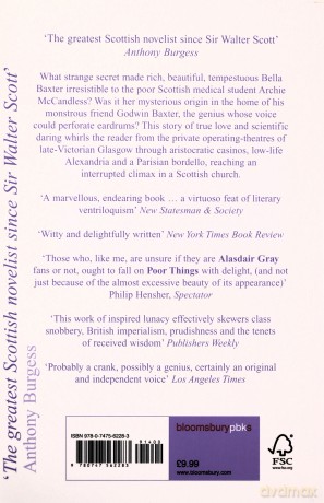 Poor Things - Alasdair Gray [KSIĄŻKA]