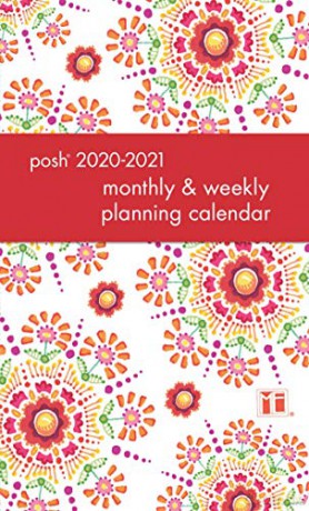 Posh: Floral Abundance 2020-2021 Monthly/Weekly Planning Calendar [KSIĄŻKA]