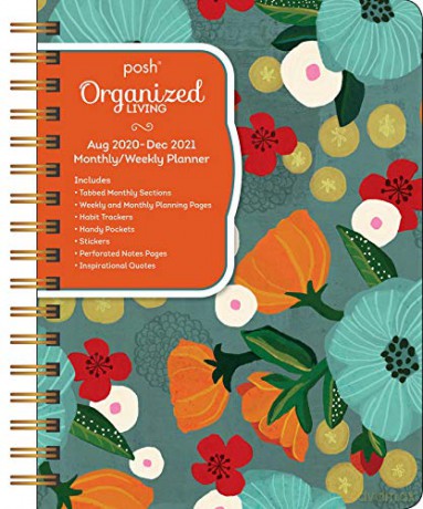 Posh: Organized Living 17-M 2020-2021 Month/Weekl Planner - So Much Gratitude [KSIĄŻKA]