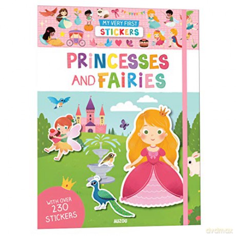 Princesses and Fairies (My Very First Stickers) - Auzou [KSIĄŻKA]