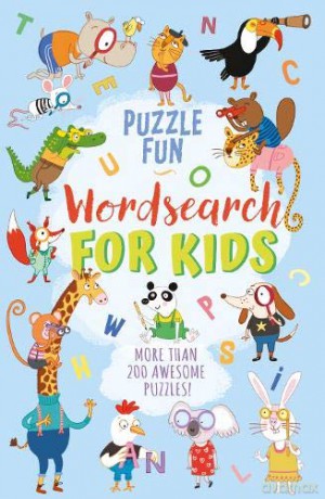 Puzzle Fun: Wordsearch for Kids: More than 200 Awesome Puzzles! - Ivy Finnegan [KSIĄŻKA]
