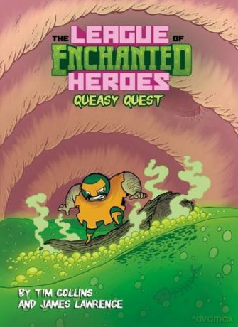 Queasy Quest (The League of Enchanted Heroes) - Tim Collins [KSIĄŻKA]